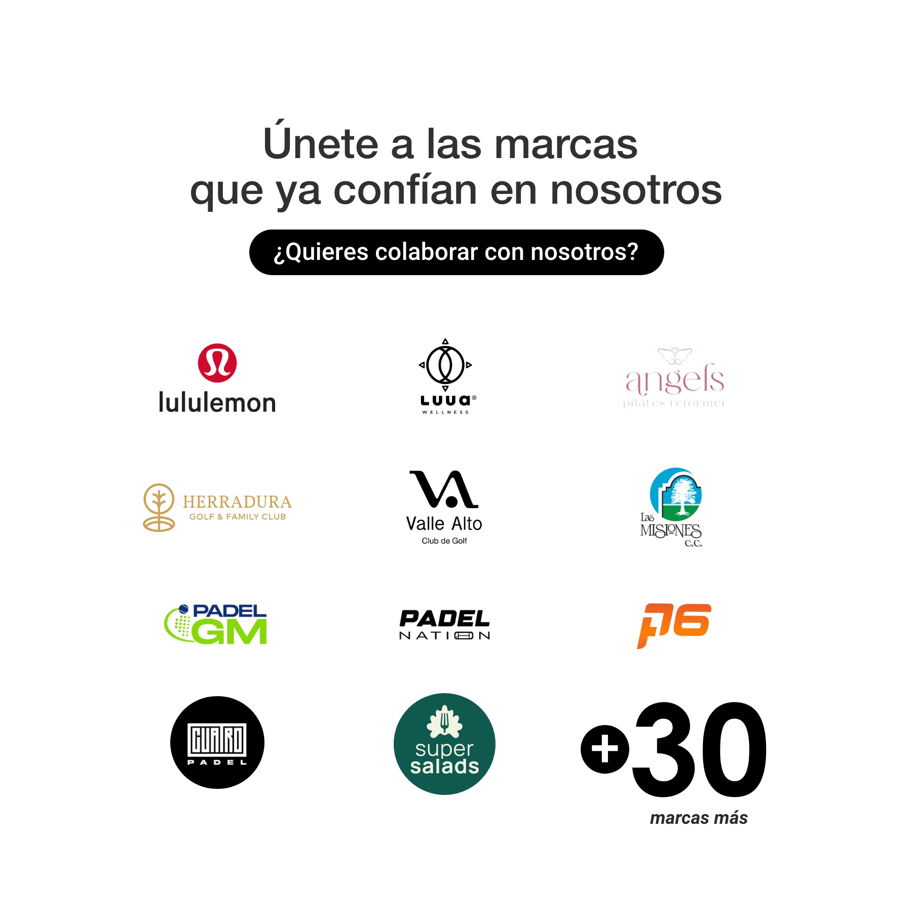 Marcas que colaboran con Walfort International